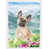 Bouledogue français (brun foncé/vert)