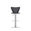 Tabouret de bar rotatif à hauteur ajustable Honea-16216042