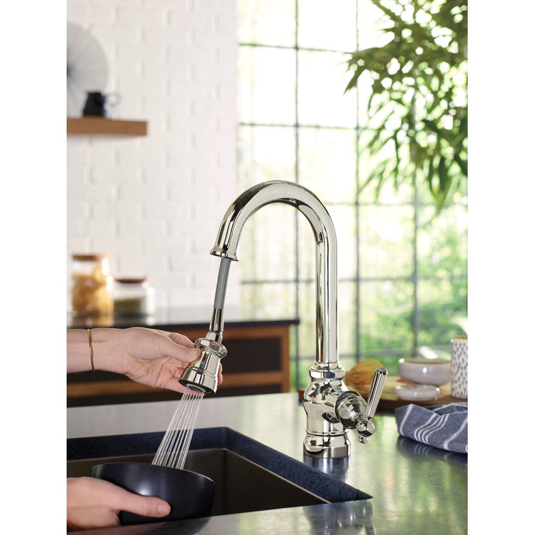 Paterson One-Handle Bar Faucet with Power Clean