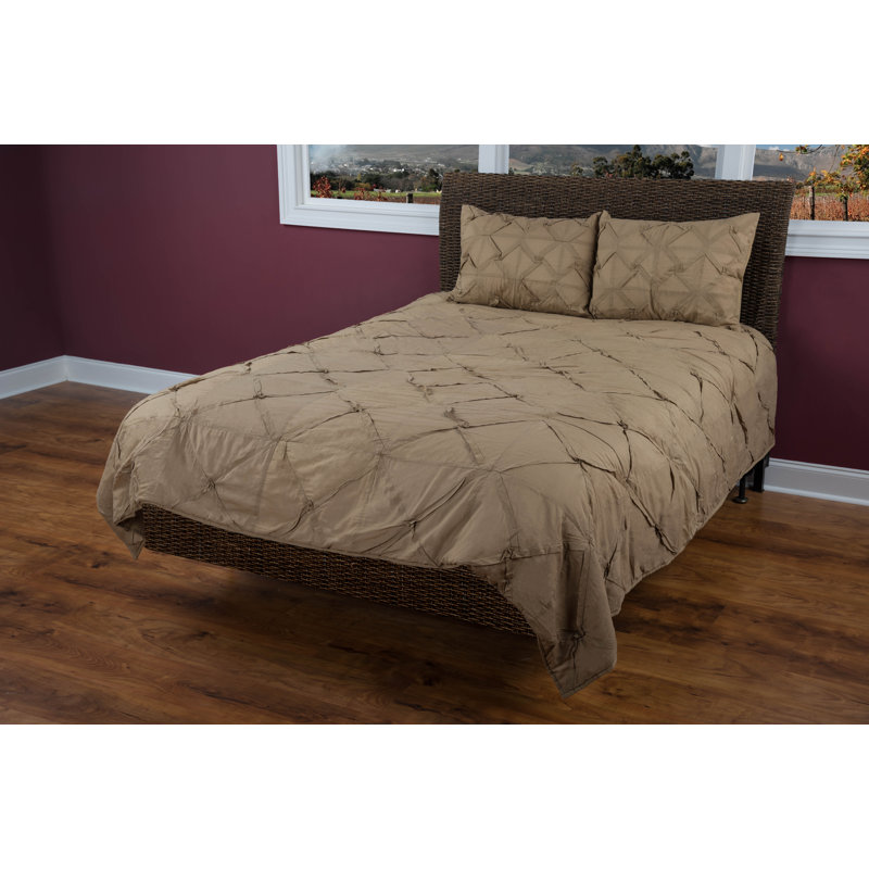 Carrington Cotton Sham Set, Khaki, King