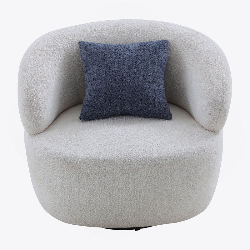 Canapé pivotant 360 ° Mid Century Modern, Beige