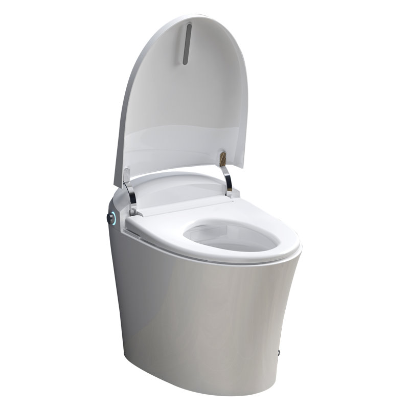 Toilette allongée sans réservoir Metis White