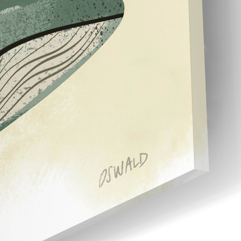 «Whales» par Pete Oswald, H 16 po x l 12 po x P 0,13 po