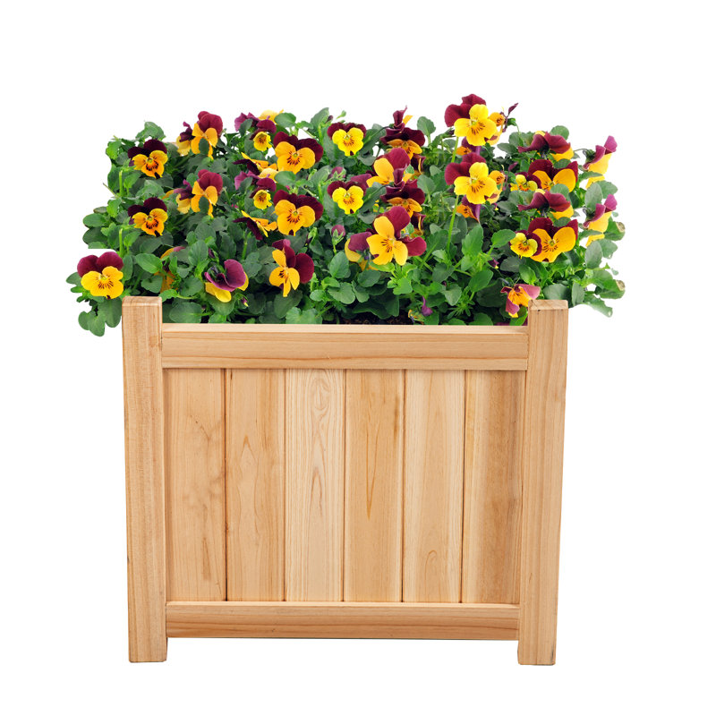 Laurelai Wood Planter Box
