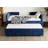 Twin Size Upholstered Daybed with Trundle & 3 Storage Drawers - Linen Fabric Sofa Bed for Guest Room & Living Room, Space-Saving Modern Design, No Box Spring Needed.-689108652