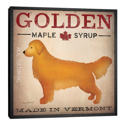 Golden Maple Syrup by Ryan Fowler - Print on Canvas