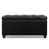 Midnight Black Faux Leather