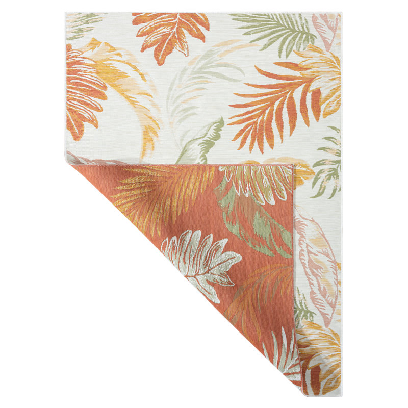 Tapis intérieur / extérieur Lylliana, Rectangle 5 pi 3 po x 7 pi