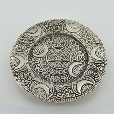 Subramanya Handmade Metal Decorative Plate - Set of 2