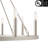 Beck 12 - Light Living Room Steel Dimmable Candle Style Wagon Wheel Chandelier UL Certified-882687930