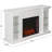 Henstinger Electric Fireplace with Bookcase