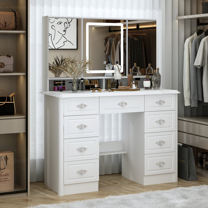 Dressing Table with Mirror