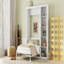 Grand lit escamotable mural avec tablettes
