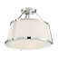 Plafonnier semi-encastré 3 lumières 15,5 po Vonnie-837547115