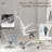 Michaelynn Ergonomic Mesh 400LB Heavy Duty Office Chair - Comfortable Desk Chairs With Wheels And Arms, Mesh Computer Chairs With Comfortable Head Lumbar Back Support For Office, Bedroom, Study And College Dorm-857309951-857309944