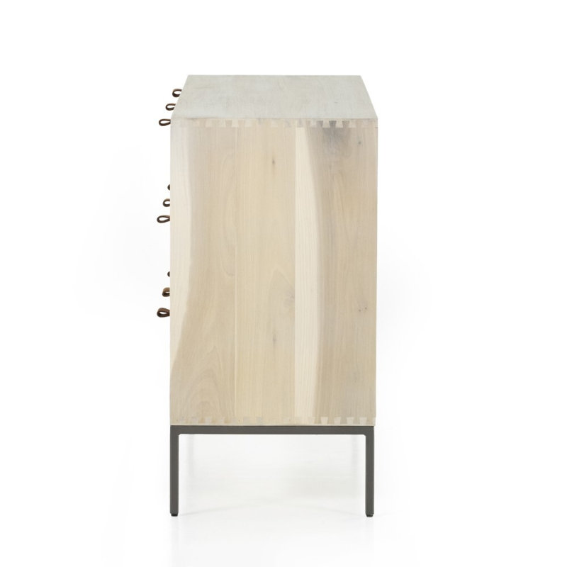 Trey 7 - Drawer Dresser, Dove Poplar