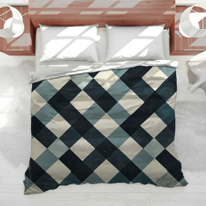 Édredon Argyle, Édredon simple