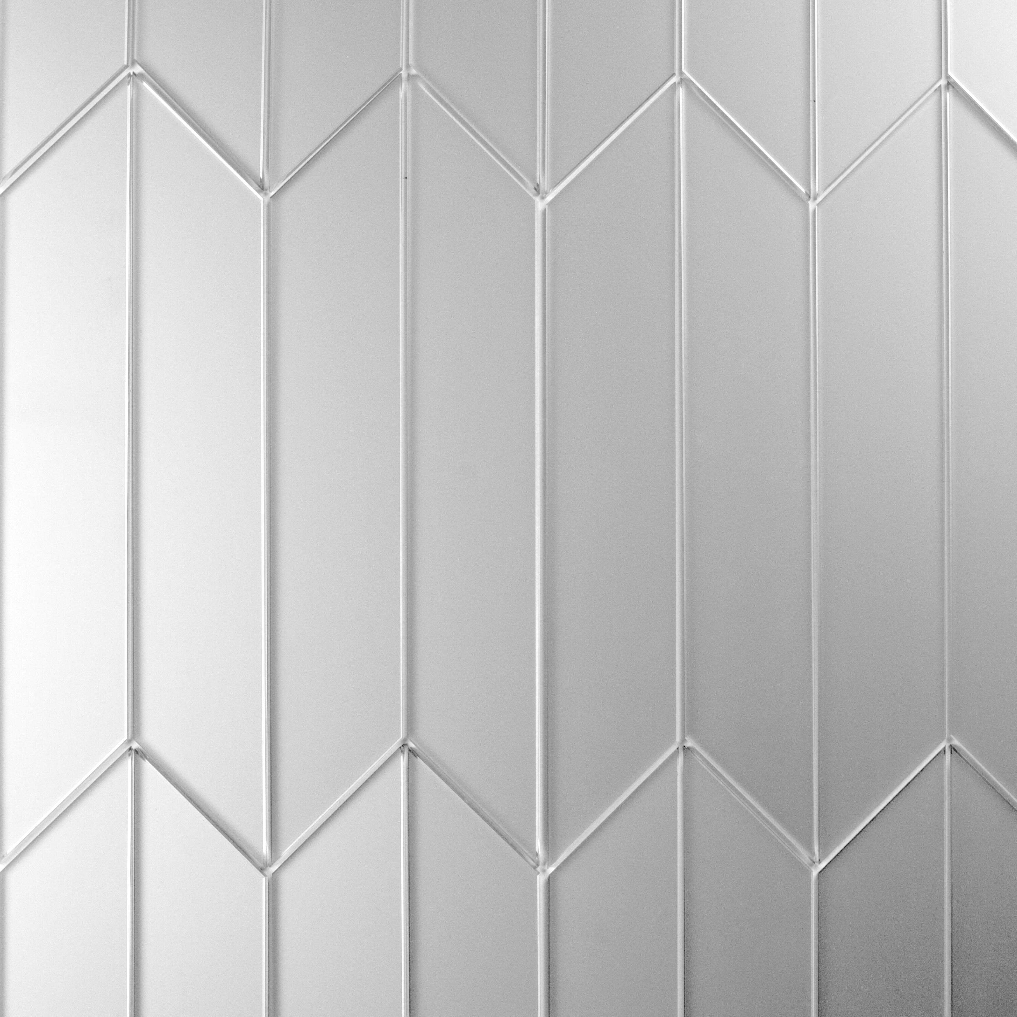 Abolos Frosted Reflections 3 in. x 6 in. Matte Glass Mirror Beveled Subway  Decorative Kitchen & Bathroom Wall Tile & Reviews
