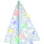 vidaXL Christmas Tree with 240 LEDs Acrylic-36832954-36832944