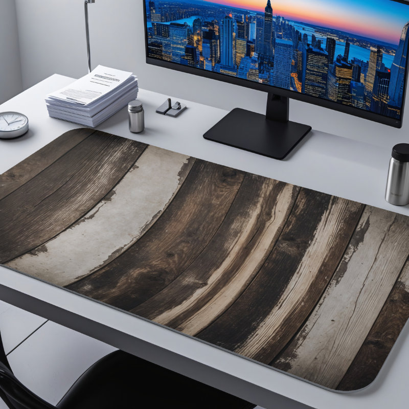 Polyester Desk Pad, 23.6x13.8
