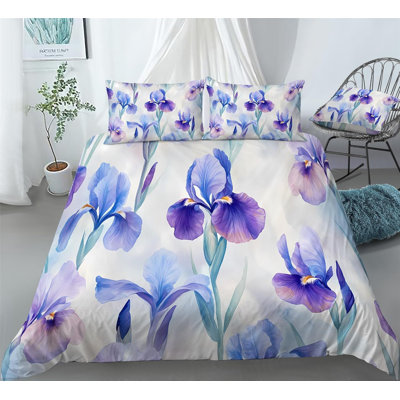 Ensembles de lit Watercolor Iris