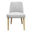 FITCH DINING CHAIR LIGHT GREY-SET OF TWO