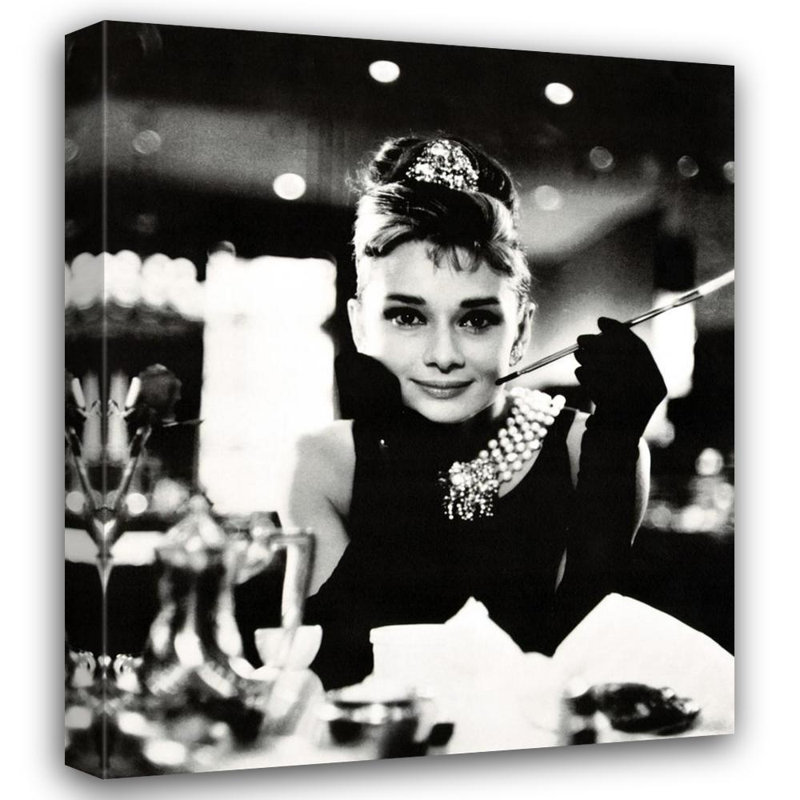 Audrey Hepburn - Petit déjeuner chez Tiffany, H 24 po x l 20 po