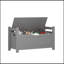 Banc avec rangement rabattable et siège souple-1099464046