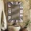 Miroir d'appoint mural 39,25 po x 27,5 po