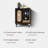 Modern Black Solid Wood Sideboard