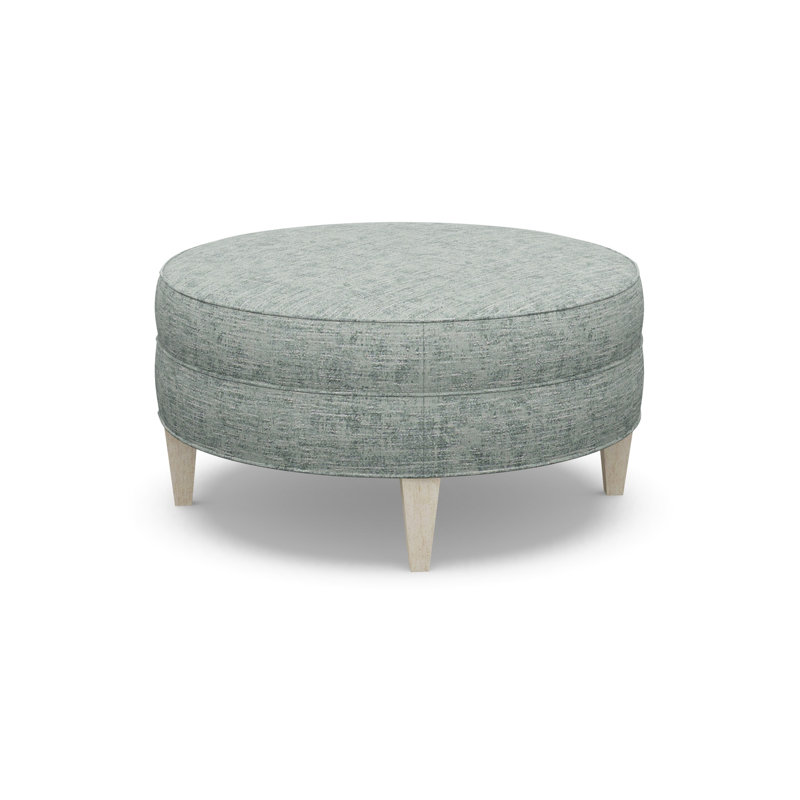 Round Ottoman, 9637-49, Sandstone