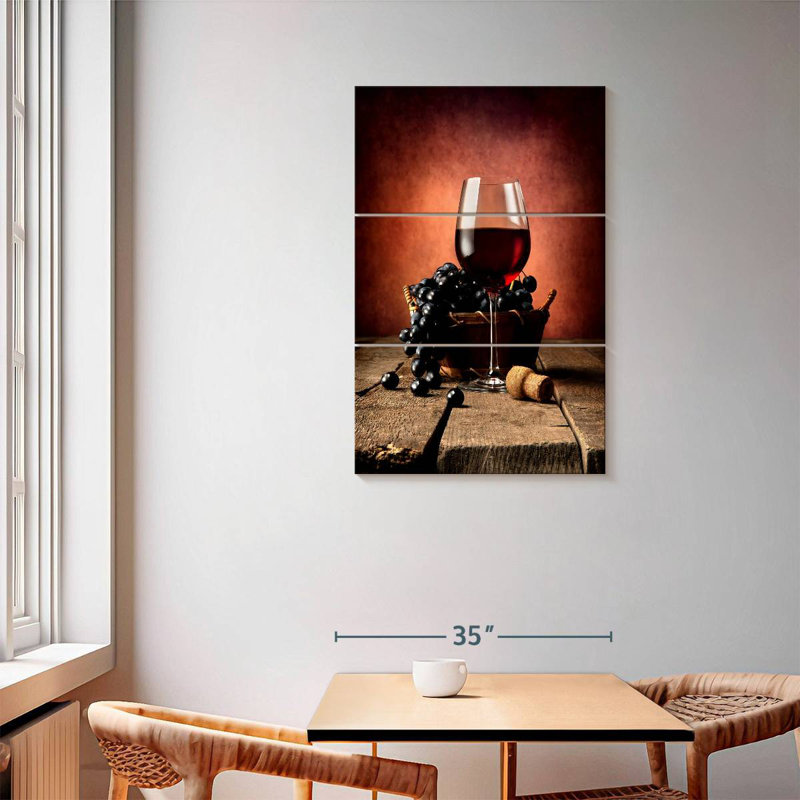 Yarlin Red Wine Classic, 57" H x 36" W