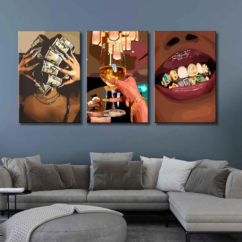 3 Piece Wrapped Canvas Print