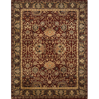 Traditional One-of-a-Kind Rectangle 8' X 10'5" Hand Knotted Area Rug