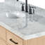 Ensemble de meuble-lavabo simple en bois massif avec plateau en marbre de 1,5 po Tidworth-746393926-755088368