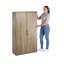 Wines Office Storage Cupboard, 2 Door Lockable 3 -Shelf Storage Cabinet-116864529