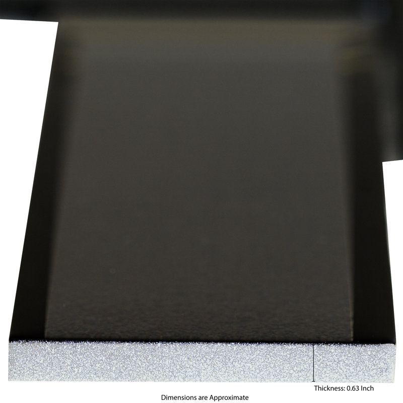 Rivella Herringbone 11 in. x 14 in. Glossy Glass Mosaic Wall Tile, Titan Gris