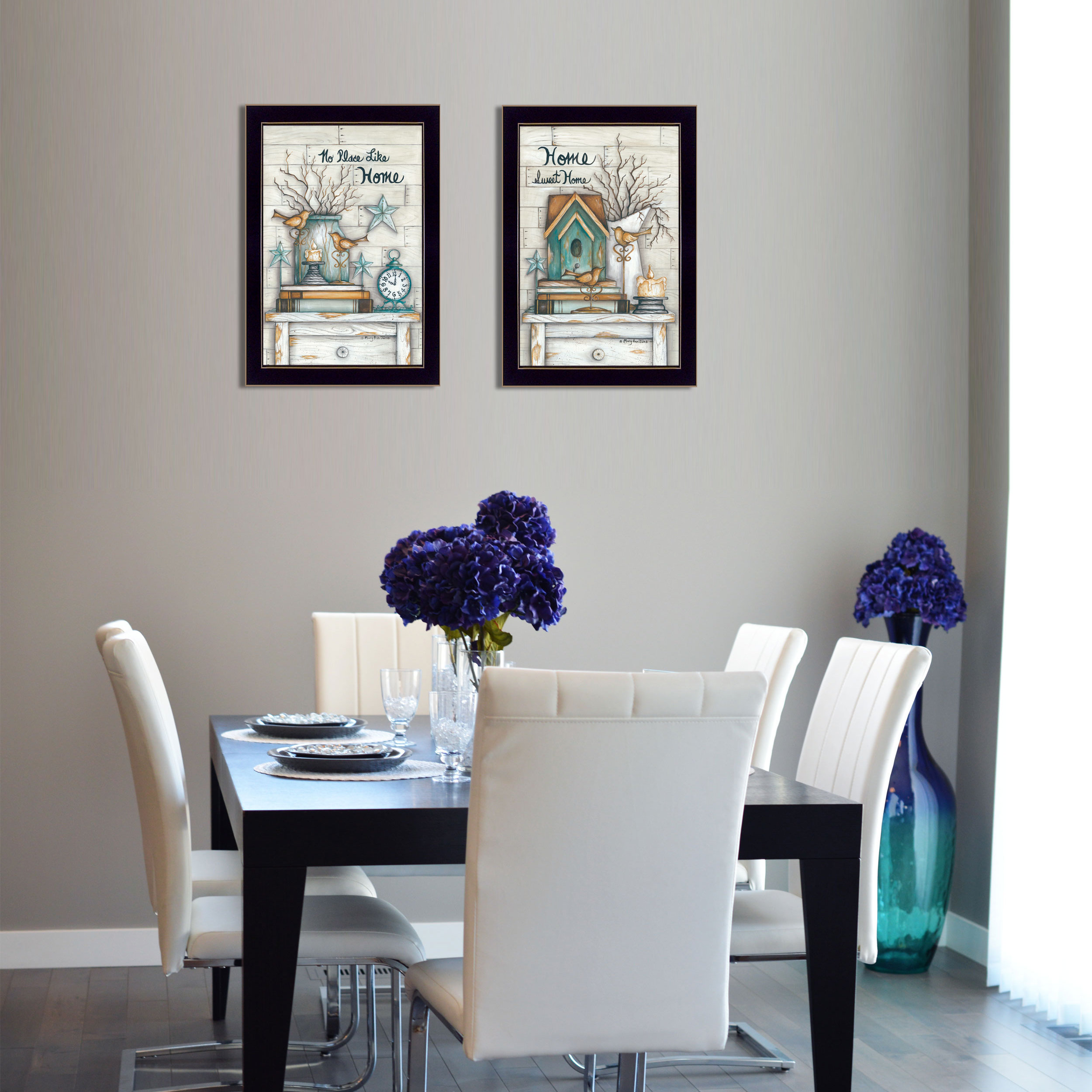 Trendy Decor 4U Home Sweet Home 2Piece Framed Wall Art for Living Room