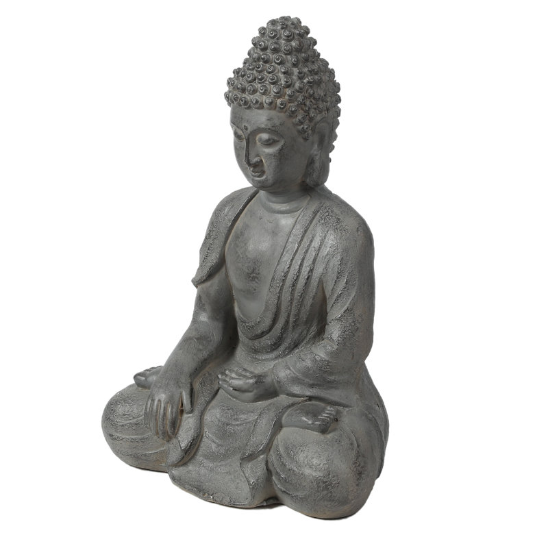Statue de jardin bouddha illuminé Eslinger