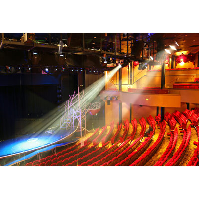 Leonzia Stage Lights - Photographie sur toile tendue