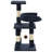 vidaXL Cat Tree Blue Particle board, plush, sisal rope Medium Durable