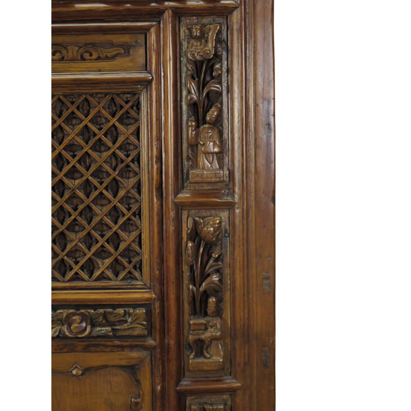 2 - Door Solid Wood Armoire