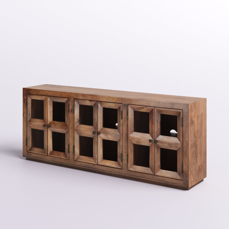 Buffet en bois de manguier de 80 po de largeur Worcester