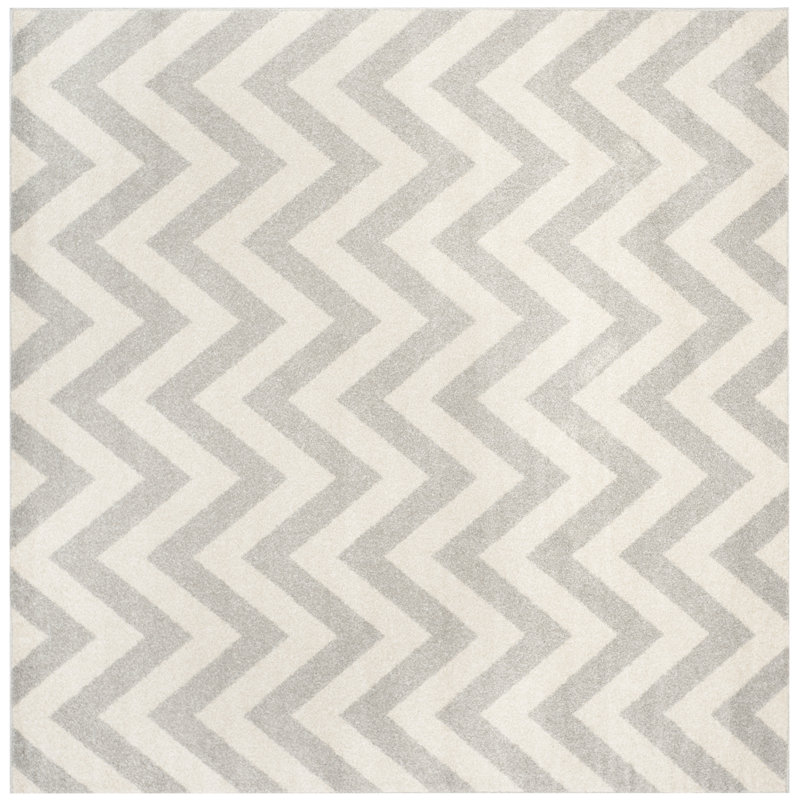 Tapis à chevrons Falstaff Performance, Carré 9 pi
