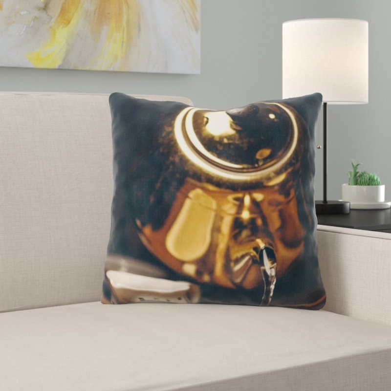 Coussin décoratif à boissons