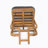 Outdoor Wood Chaise Lounge