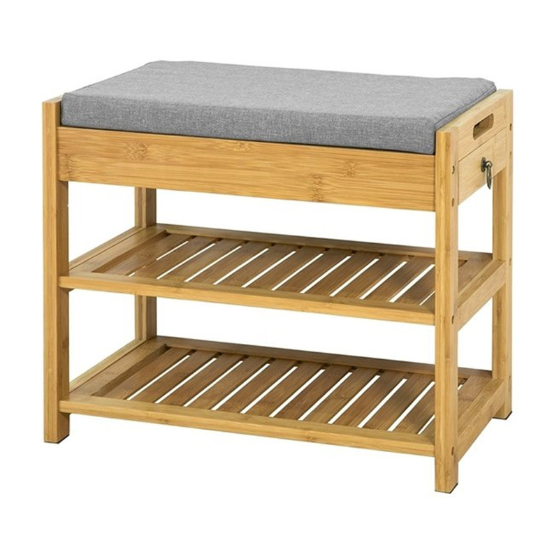 4 Pair Shoe Storage Bench