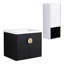Meuble-lavabo mural 24 po avec lavabo en céramique et armoire d'appoint 24 po-1080930349