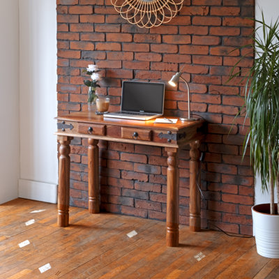 Yuma Solid Wood Solid Wood Writing Desk