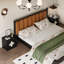 Table de chevet avec rangement, table de chevet et armoire d'appoint 19,7 po-607492292
